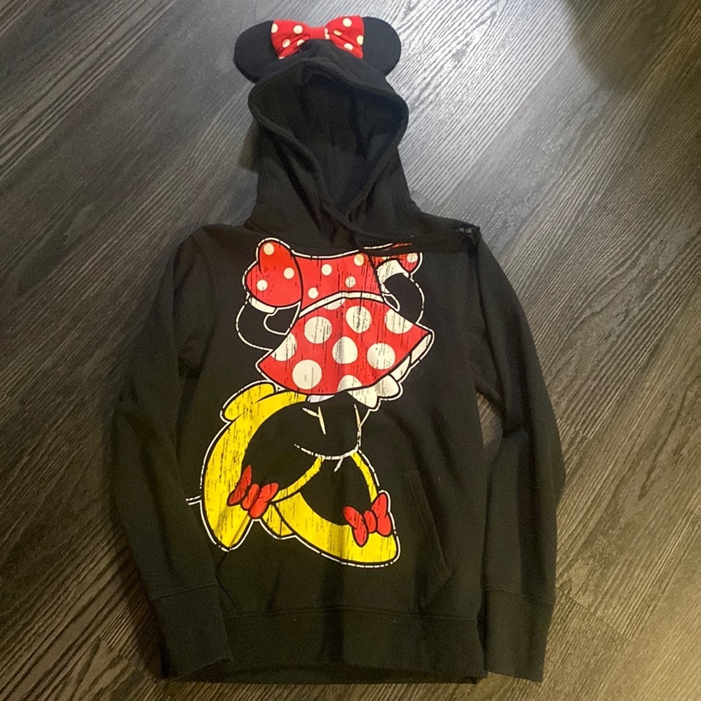 🍍DISNEY PARKS MINNIE MOUSE SWEATSHIRT 🍍size medium 🍍Y1